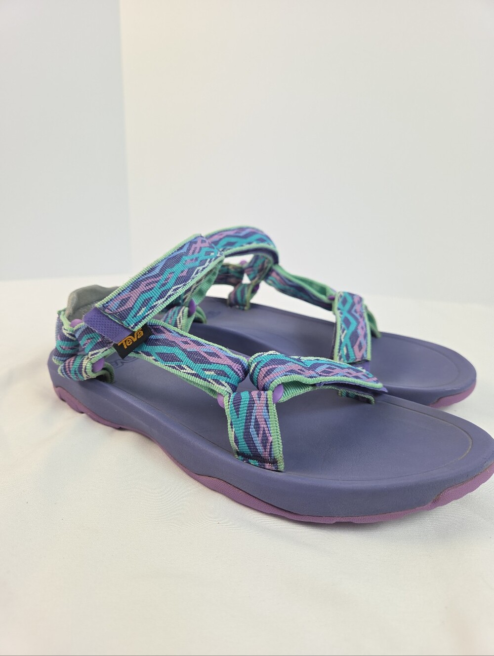 Teva Hurrican XLT2  Women's Size Purple Sport Sandals with Teal Lavender Straps